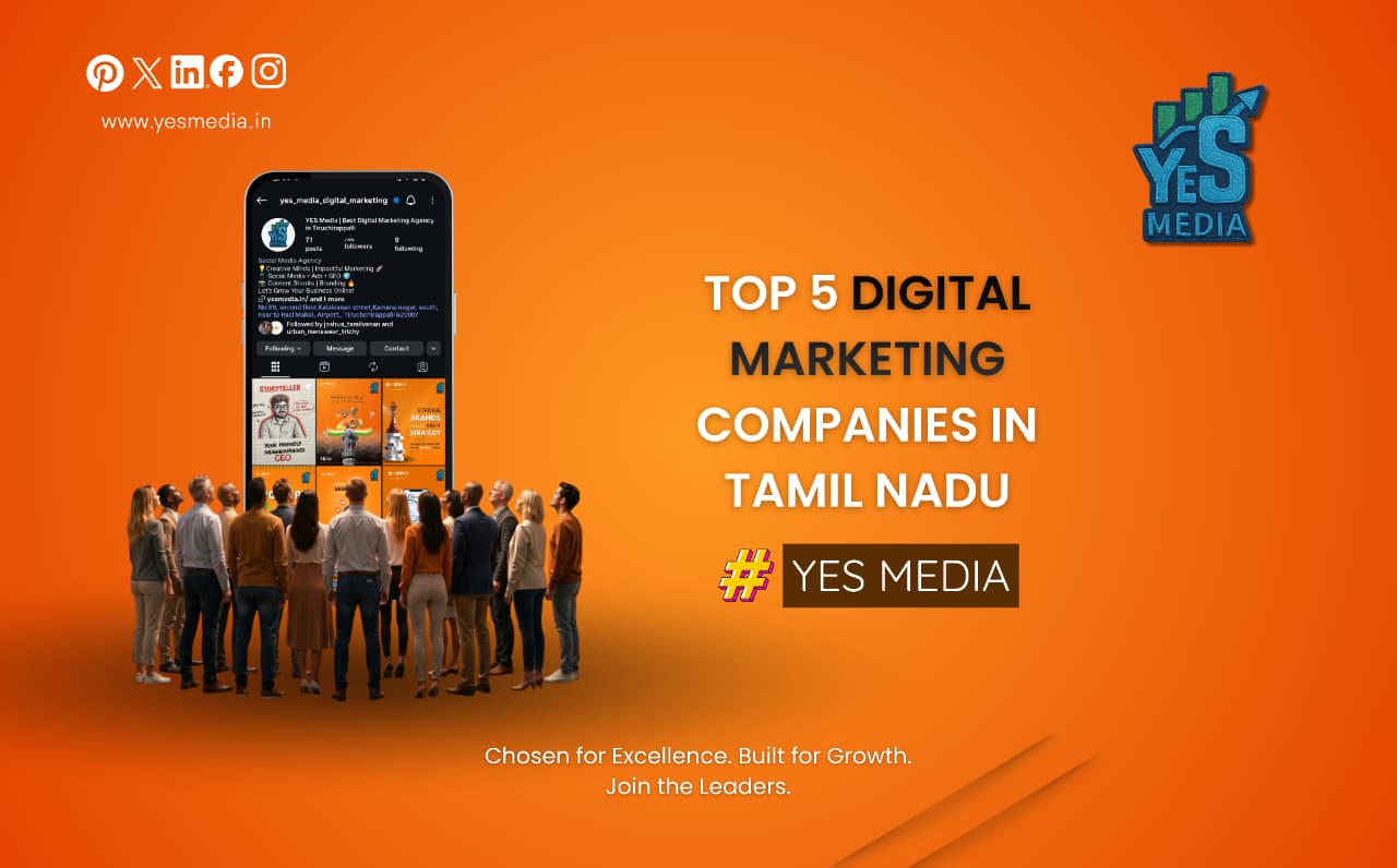 Top 5 Digital Marketing Companies in Tamil Nadu